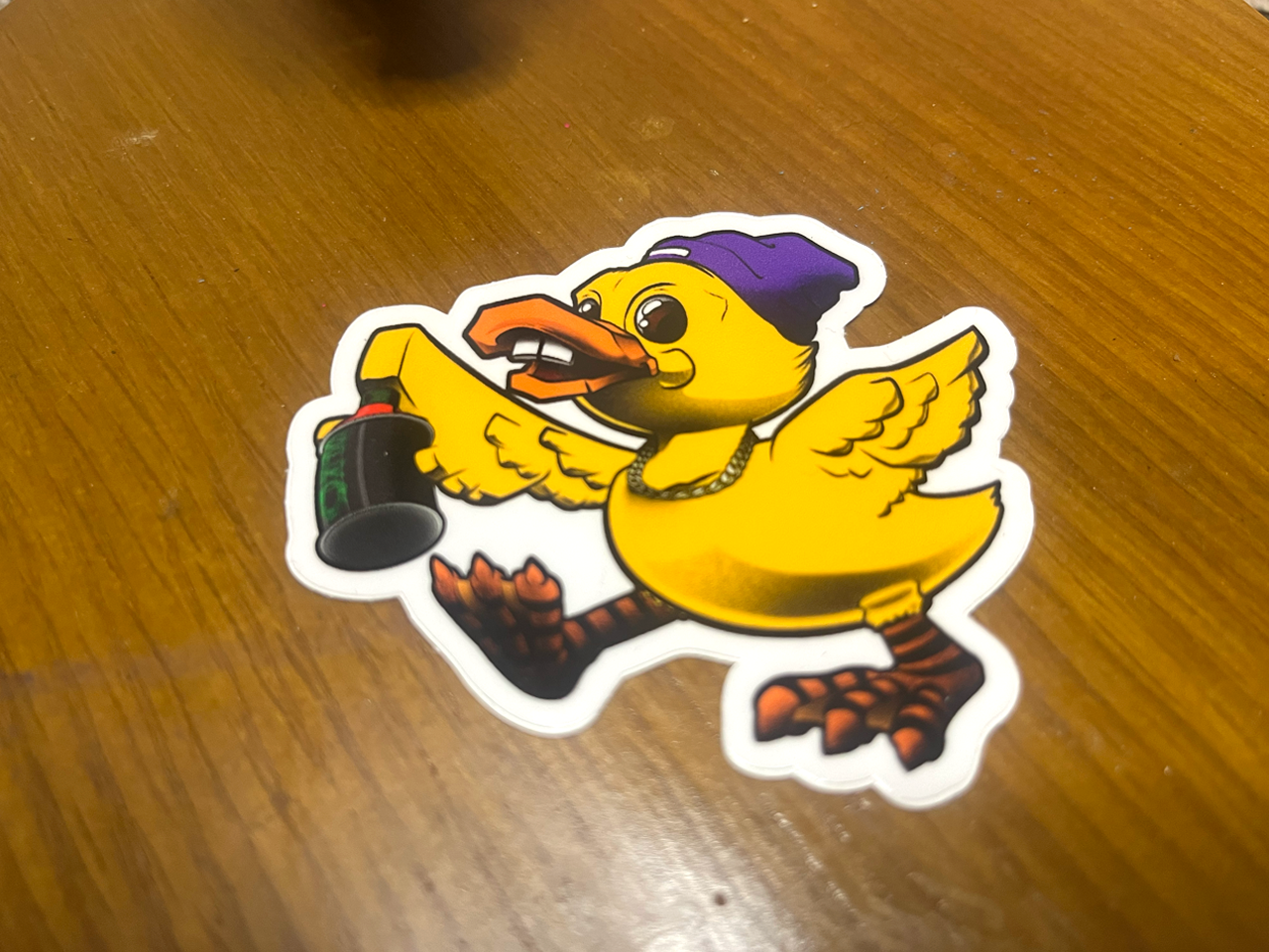 Duck Sticker
