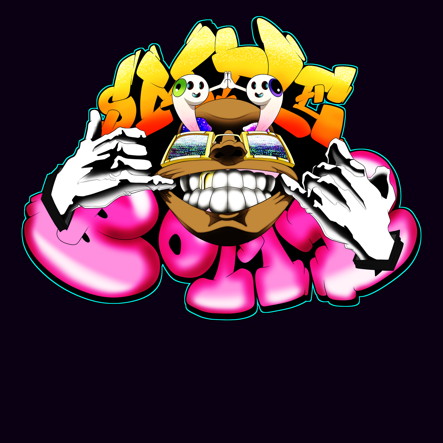 "Smile Bomb" Short Sleeve T-Shirt