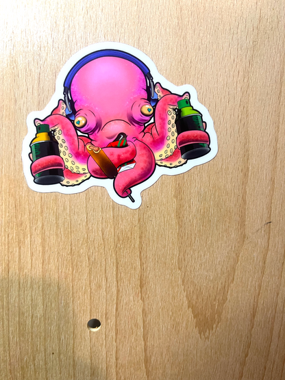Octopus Sticker
