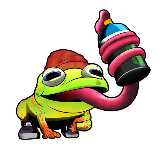 Frog Sticker