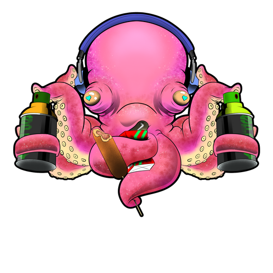 Octopus Sticker